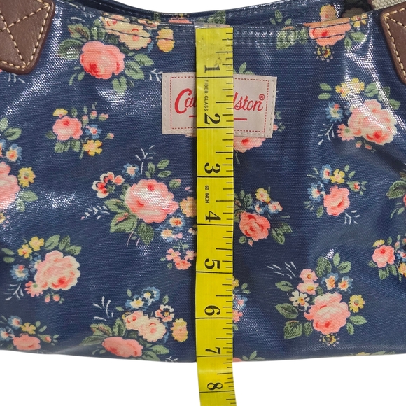 Cath Kidston Blue Floral Canvas Tote Women's Bag - Picture 4 of 8